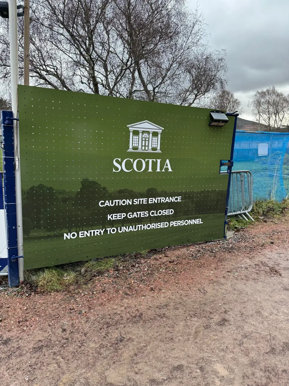 Bespoke fabrication — completed Rood Signs project