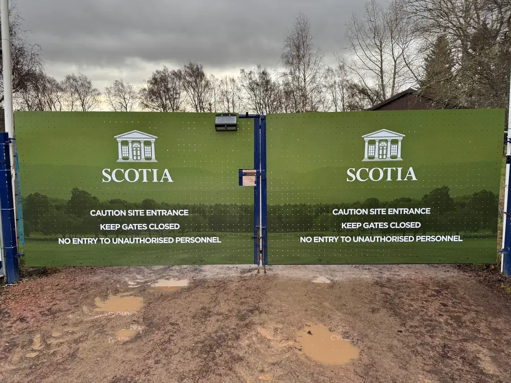 Bespoke fabrication — completed Rood Signs project