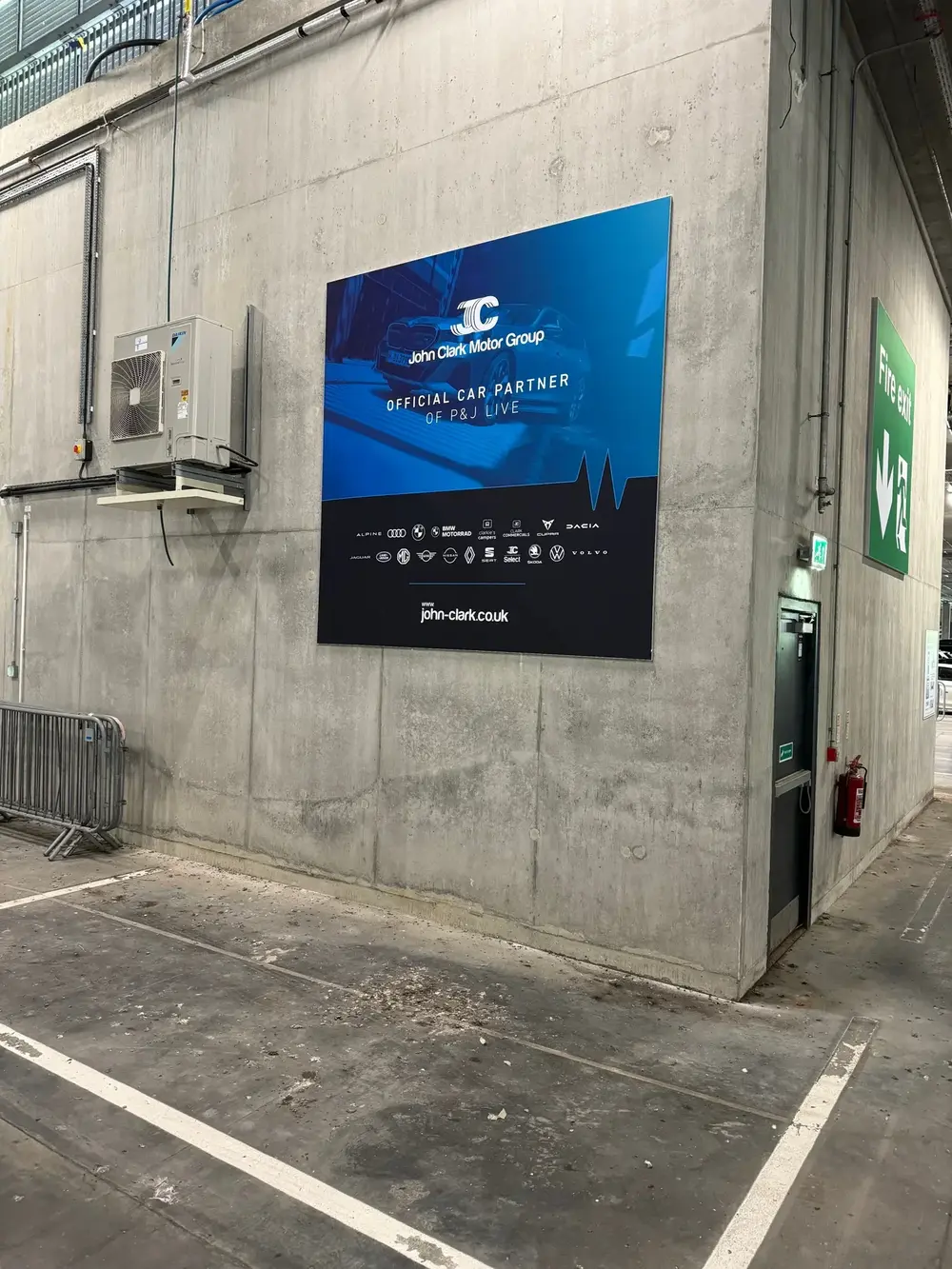 Exhibition & display — completed Rood Signs project