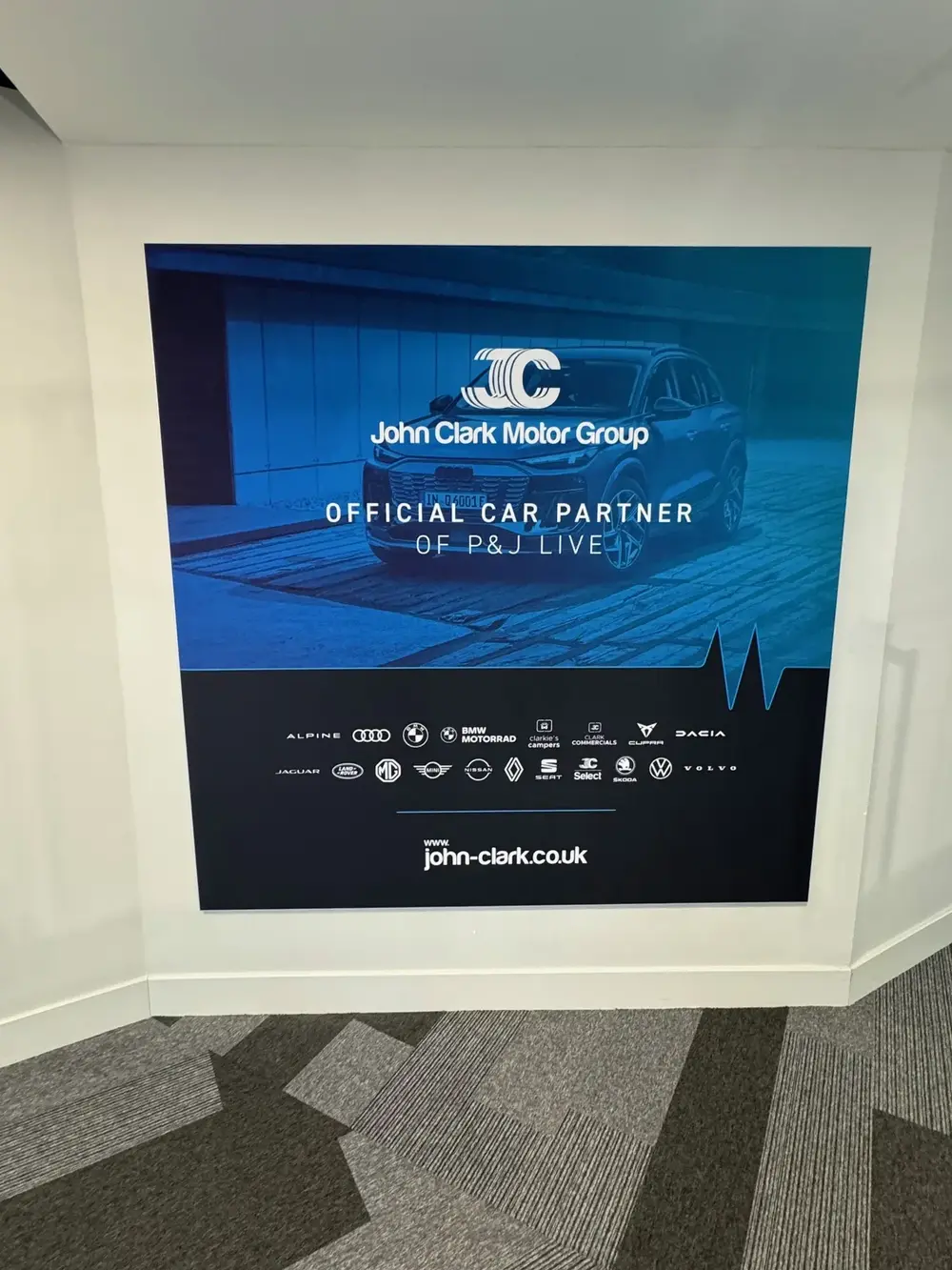 Exhibition & display — completed Rood Signs project