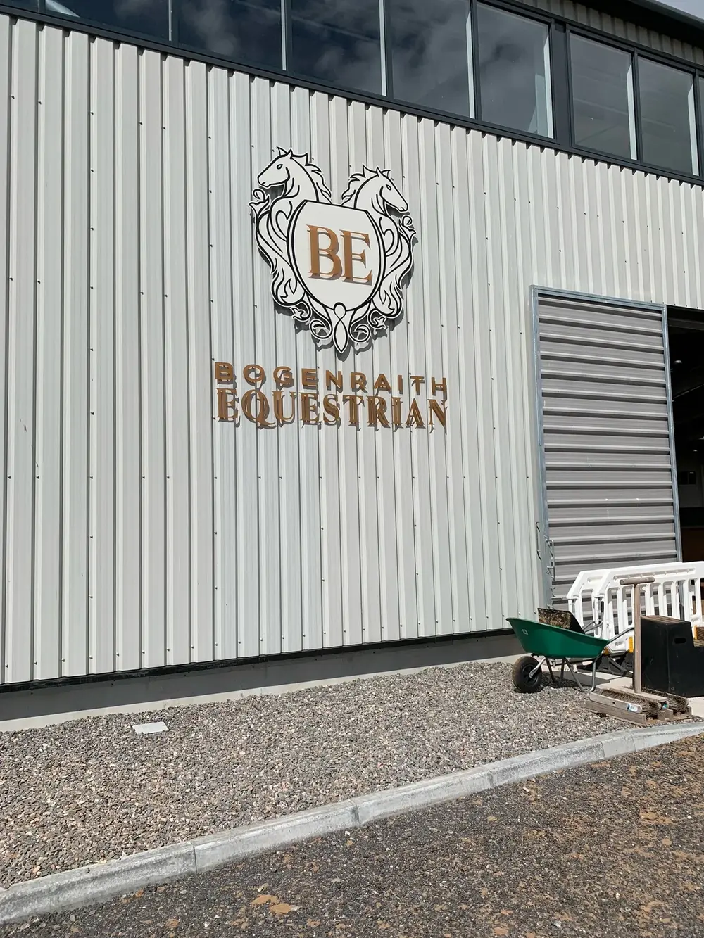 Individual letters — completed Rood Signs project