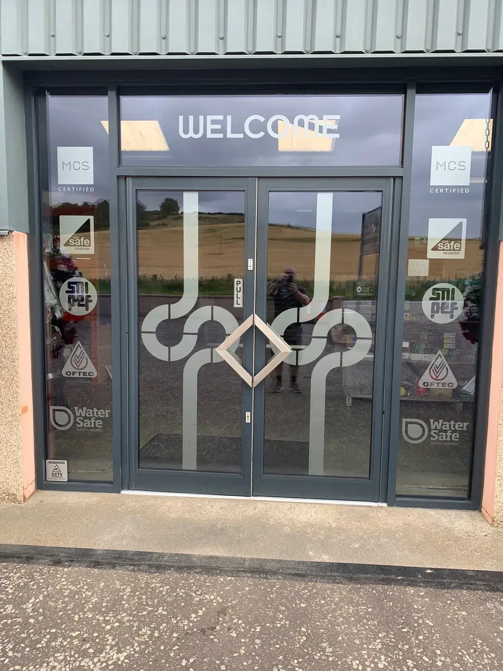 Window Graphics — completed Rood Signs project