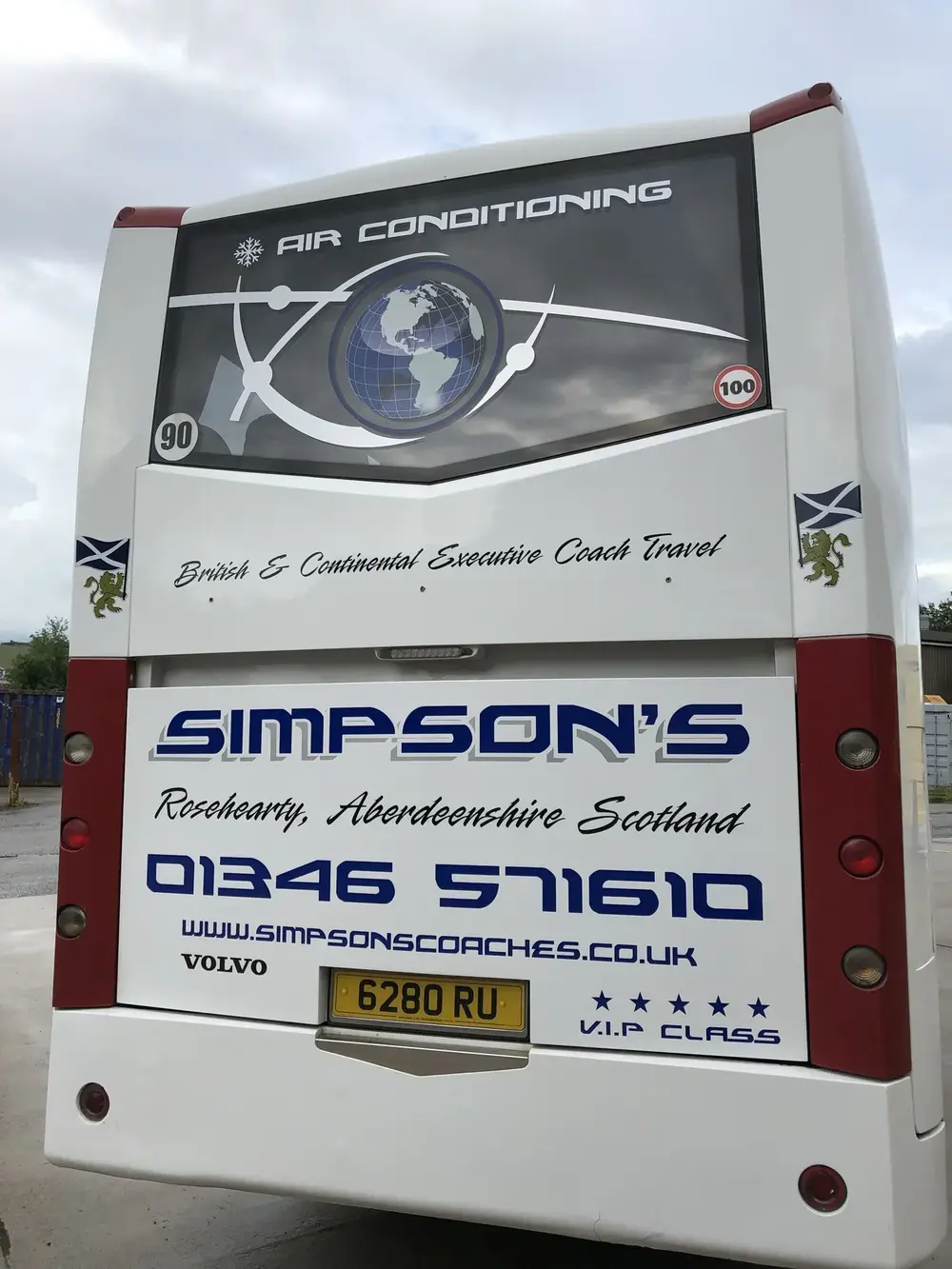 Lorries & buses — completed Rood Signs project