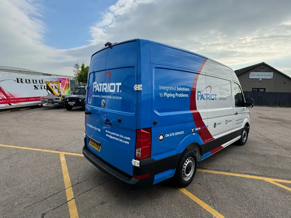 Van Wraps & Sign Writing — completed Rood Signs project
