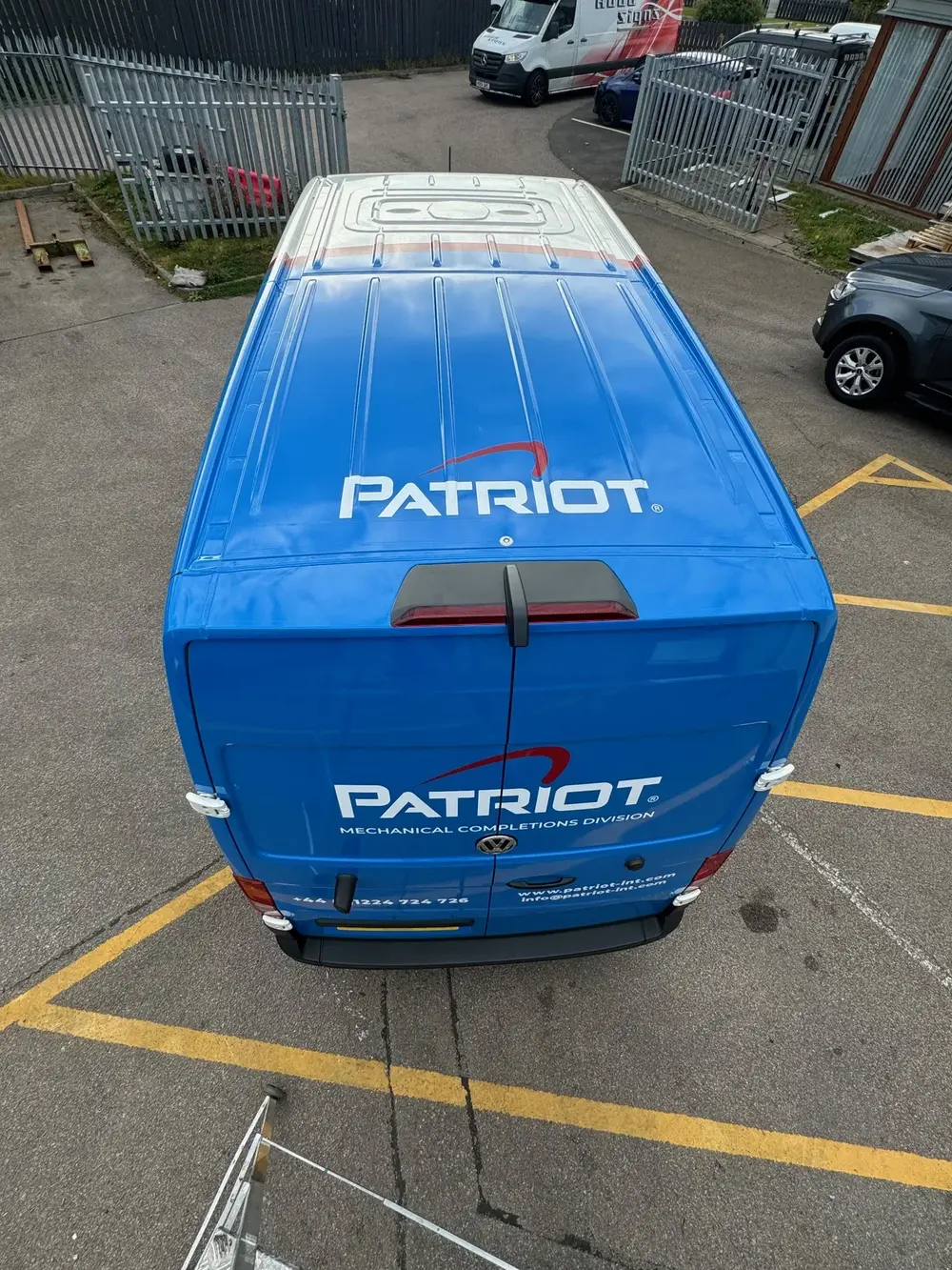 Van Wraps & Sign Writing — completed Rood Signs project